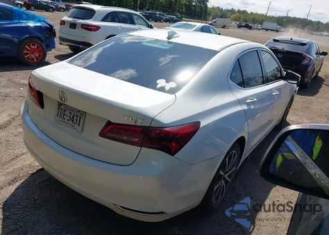2017 Acura Tlx V6 из США, поврежденный, VIN 19UUB2F37HA006541